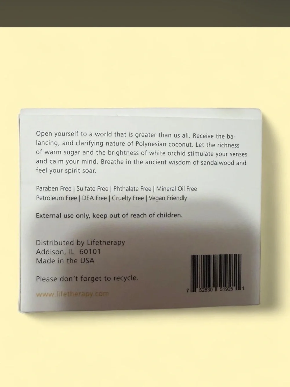 therapy Lifetherapy Transformed Skin Nourishing Body Scrub - Cream